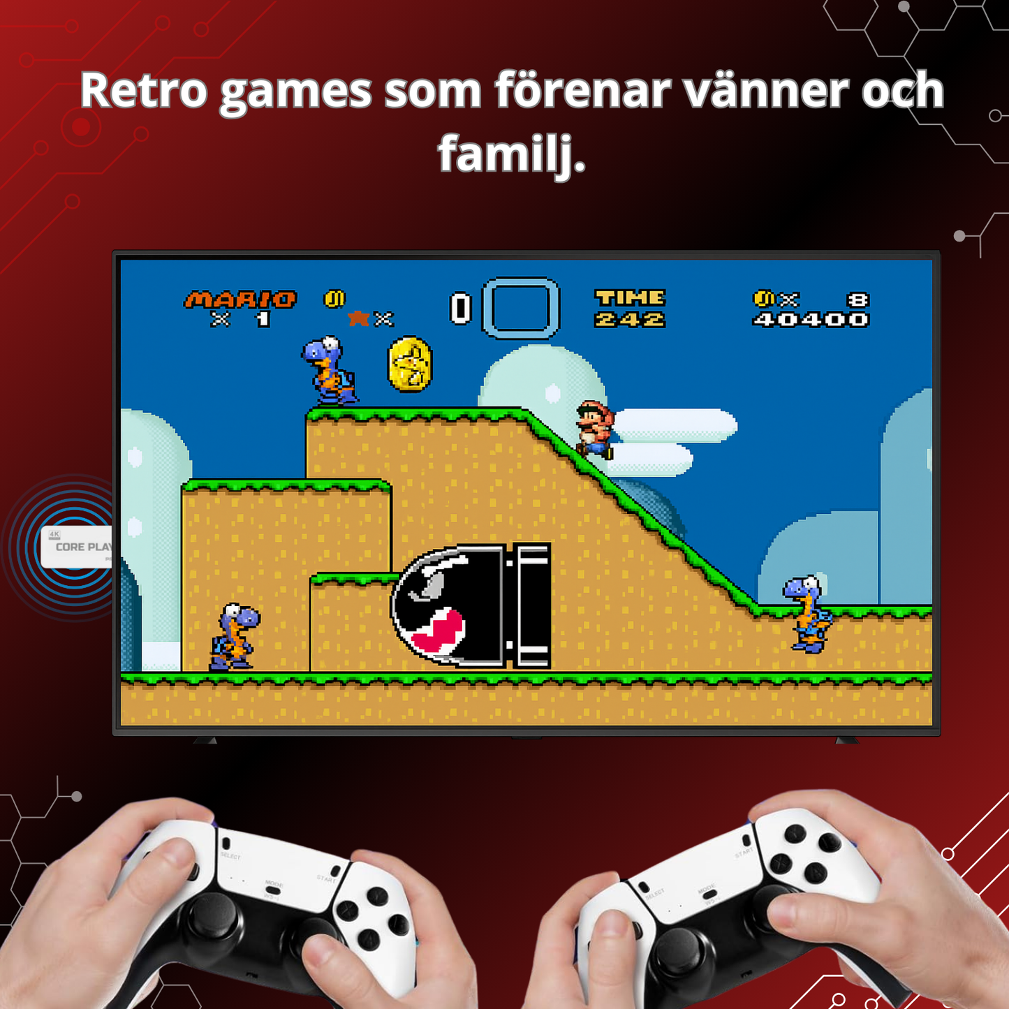 CorePlay Stick™ | 30 000 Legendariska Games i en Kraftfull Sticka