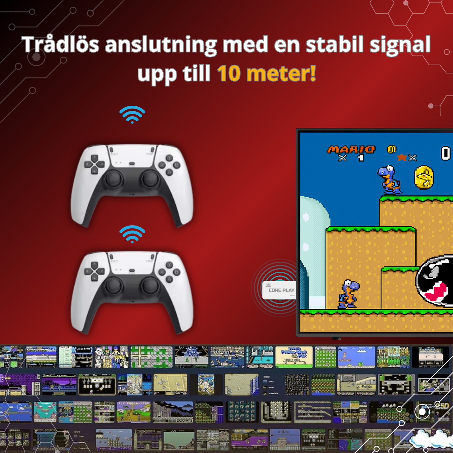 CorePlay Stick™ | 30 000 Legendariska Games i en Kraftfull Sticka