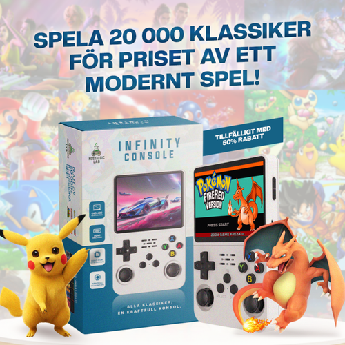 Infinity Console™ | Allt i ett Retrokonsol