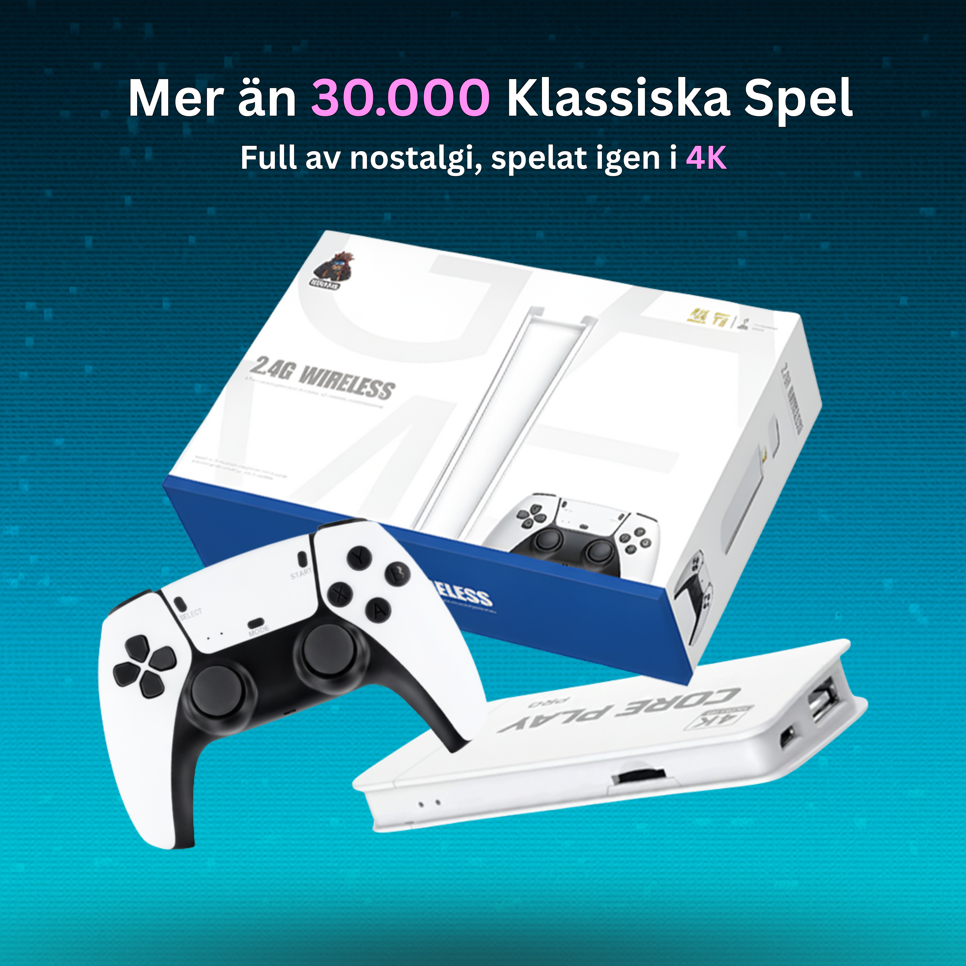 CorePlay Stick™ | 30.000 Legendariska Games i en Kraftfull Sticka